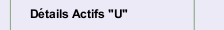 D&eacute;tails Actifs "U"