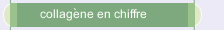 collag&egrave;ne en chiffre
